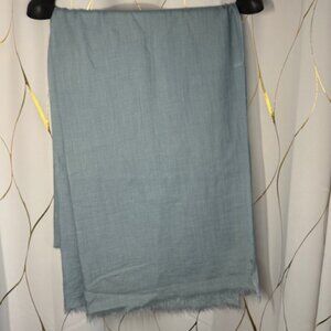 Eskandar 100% Cashmere Scarf – Large, Frayed Ends